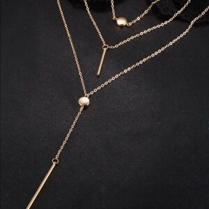 3 for 30 $ BOHO  Multi Layer  gold filled NECKLACE